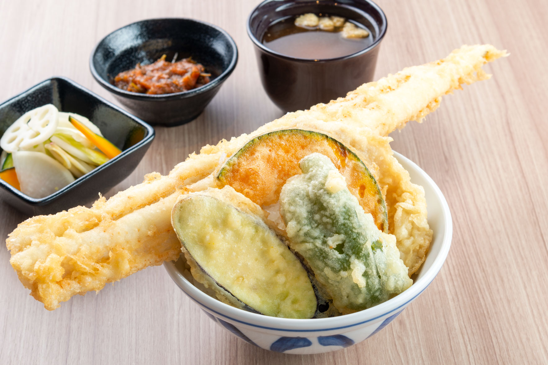 国産活〆大穴子天丼